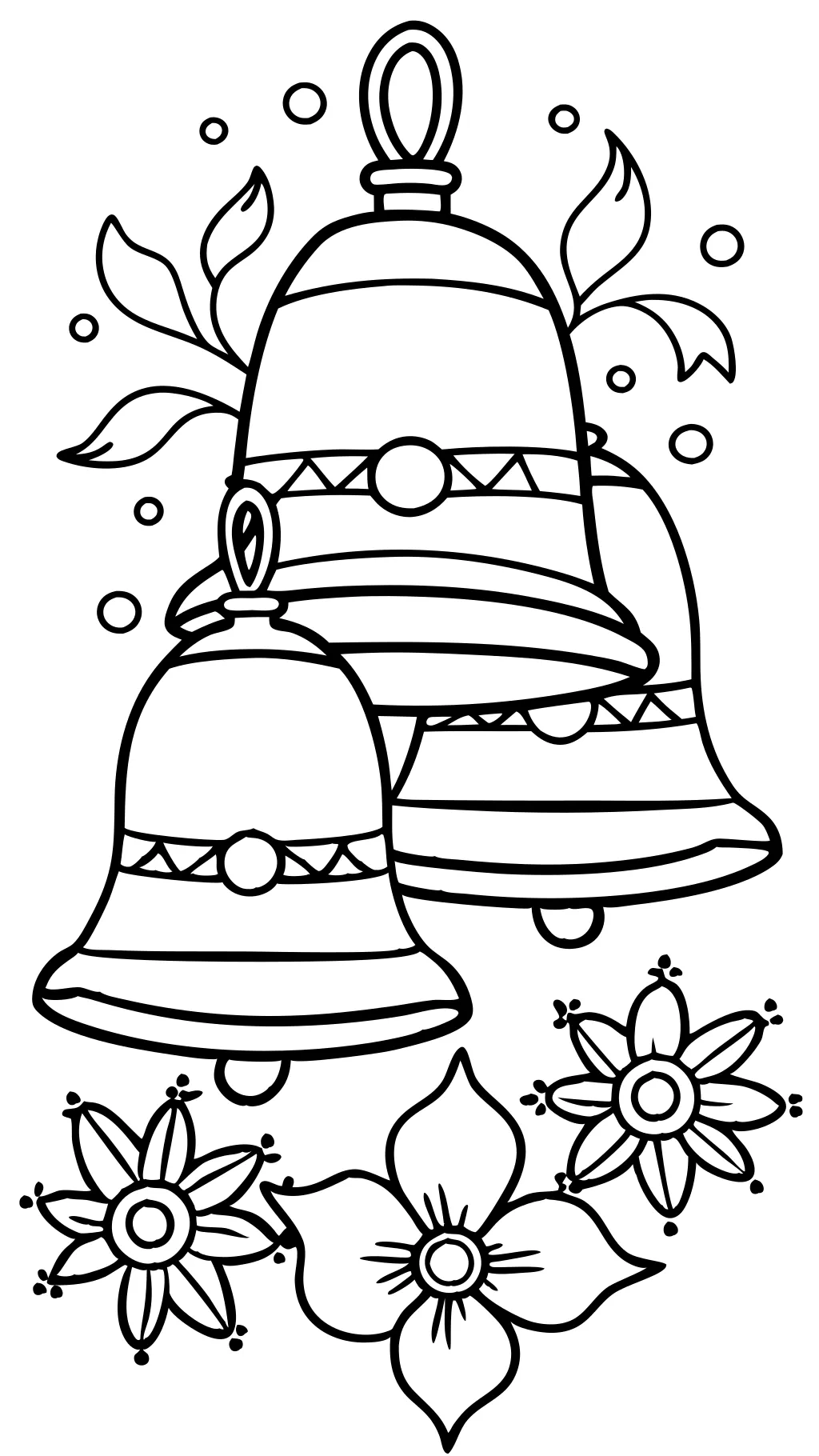 coloriage de cloche